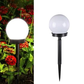 2/4/8pcs Led Solar Garden Light Solar Lamp Outdoor Waterproof Lawn Light Pathway Landscape Lamp For Home Yard Driveway Lawn Park (Emitting Color: White light, Wattage: 8pcs)